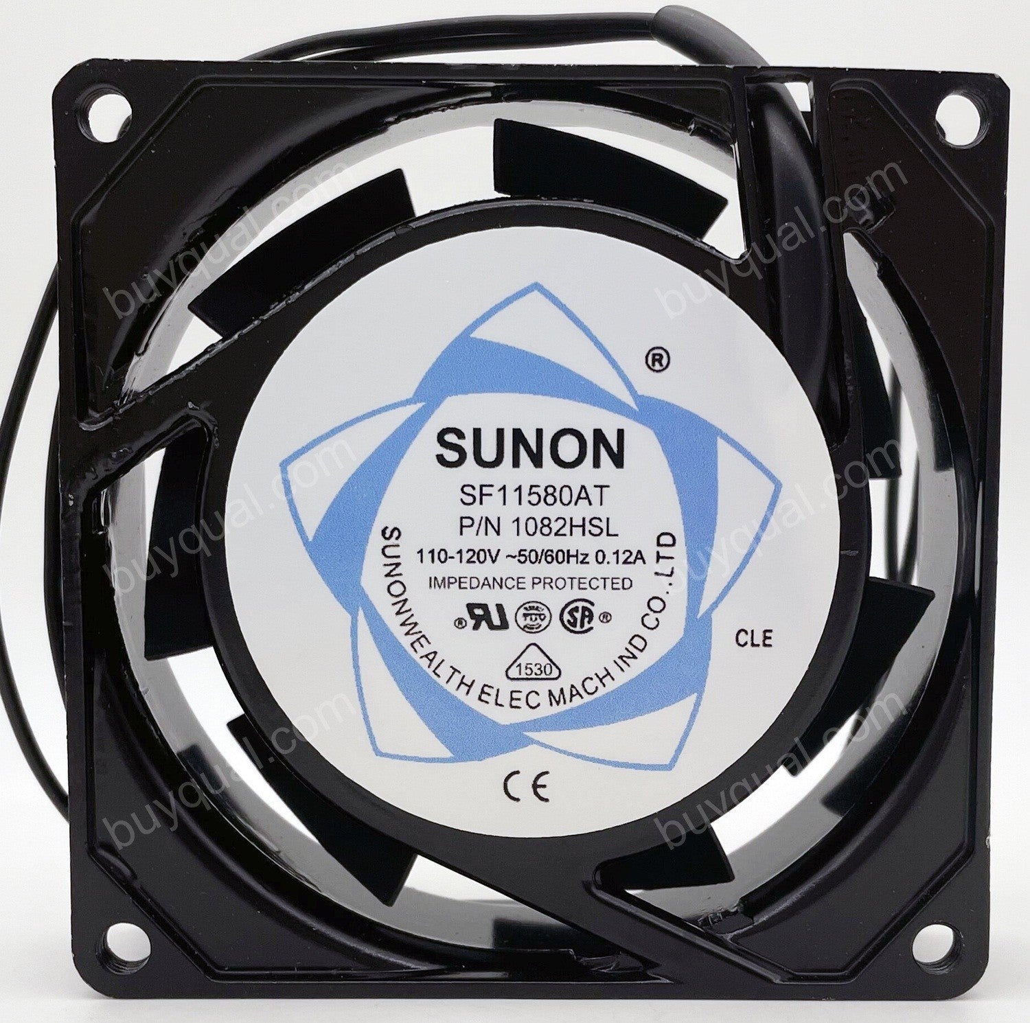 SUNON SF11580AT 1082HSL 110/120V 0.12A 2wires cooling fan SUNON SF11580AT 1082HSL 110/120V 0.12A 2wires cooling fan